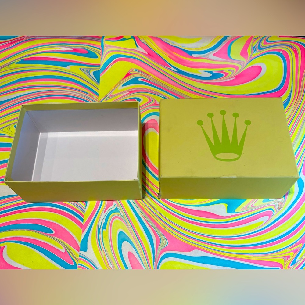 Empty Rolex box